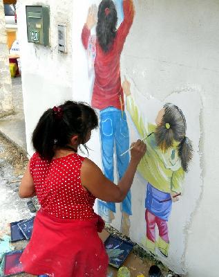 decor peint,artisan d'art,fresque murales,peintre en d&eacute;cors